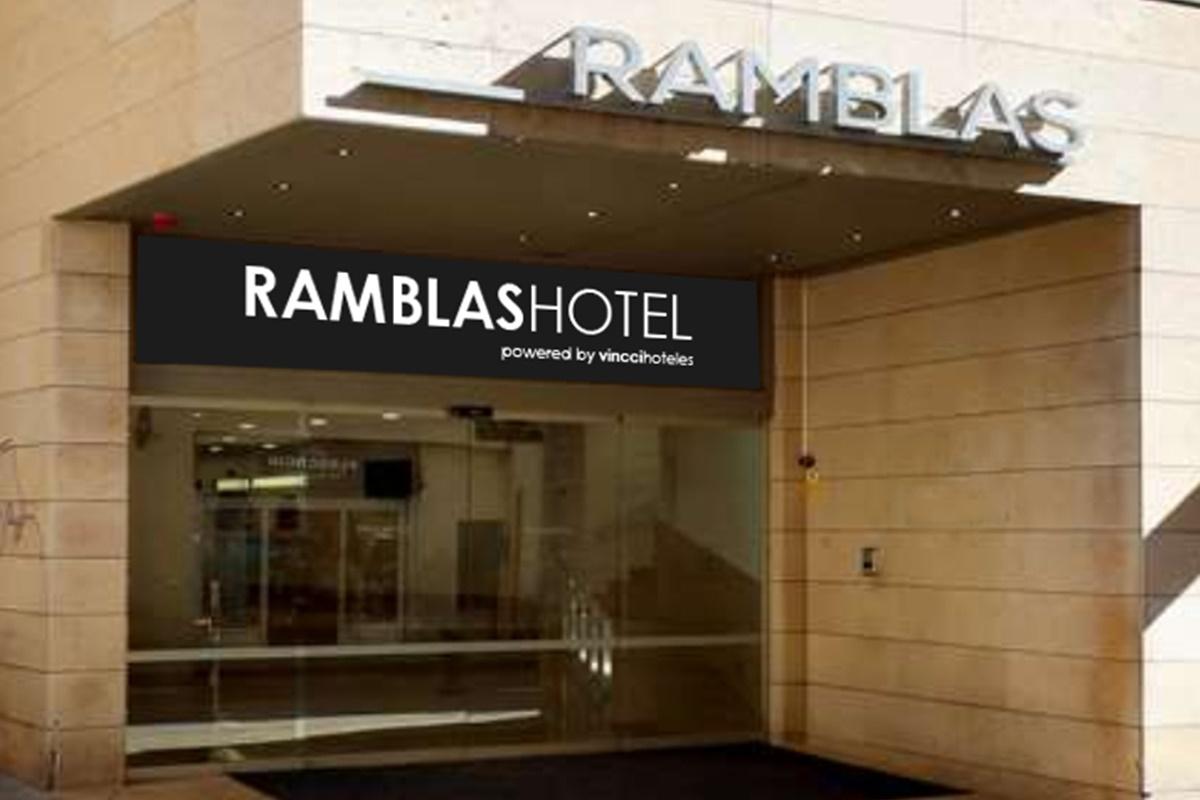 Ramblas Hotel Powered By Vincci Hoteles Barcelona Exterior foto